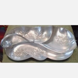 Vintage Silver Decorative Tray